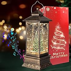 [360°Double Rotation] Christmas Decorative Snow Lamp